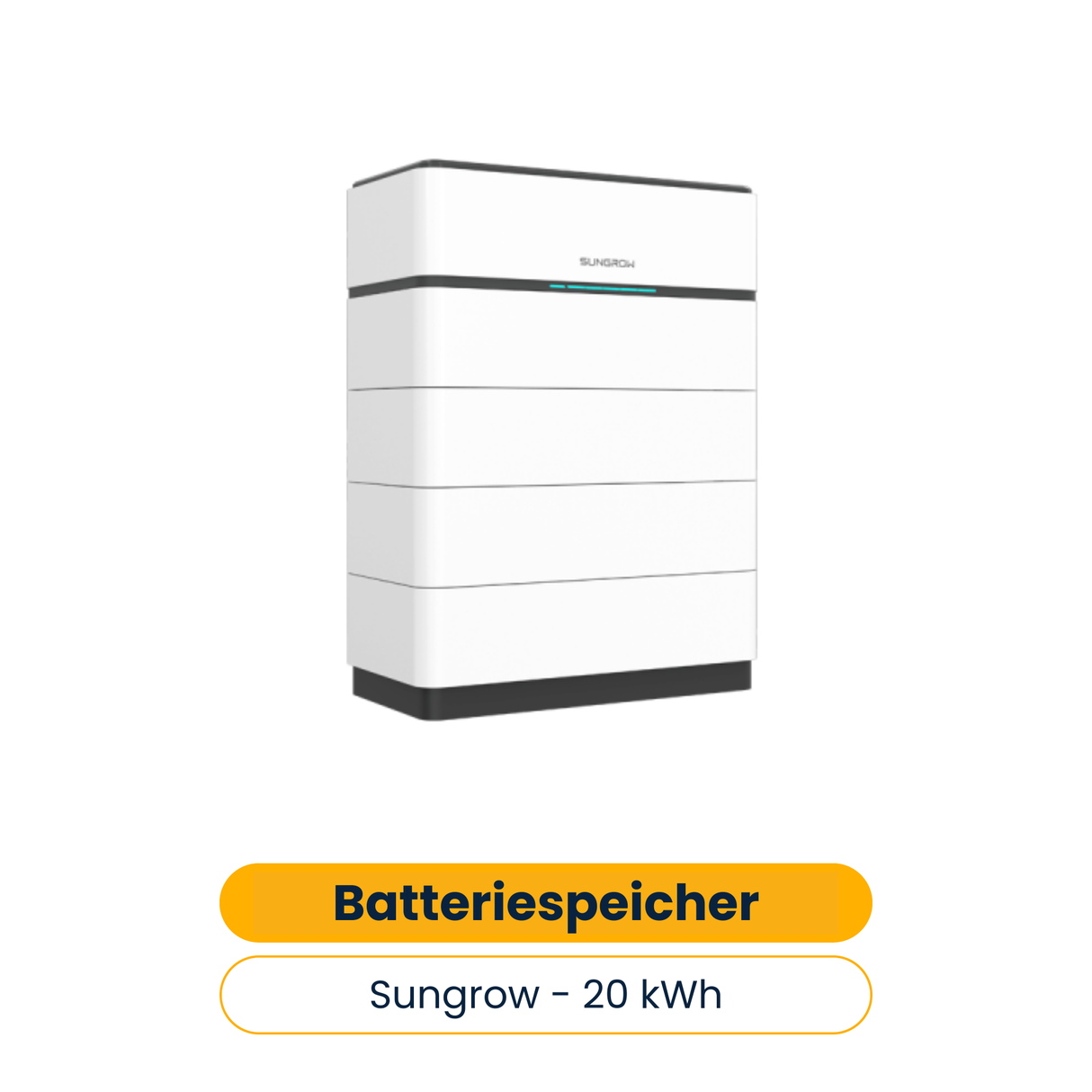 Sungrow Batteriespeicher SBH200 20 kWh (4 Batteriemodule + 1 BMS)