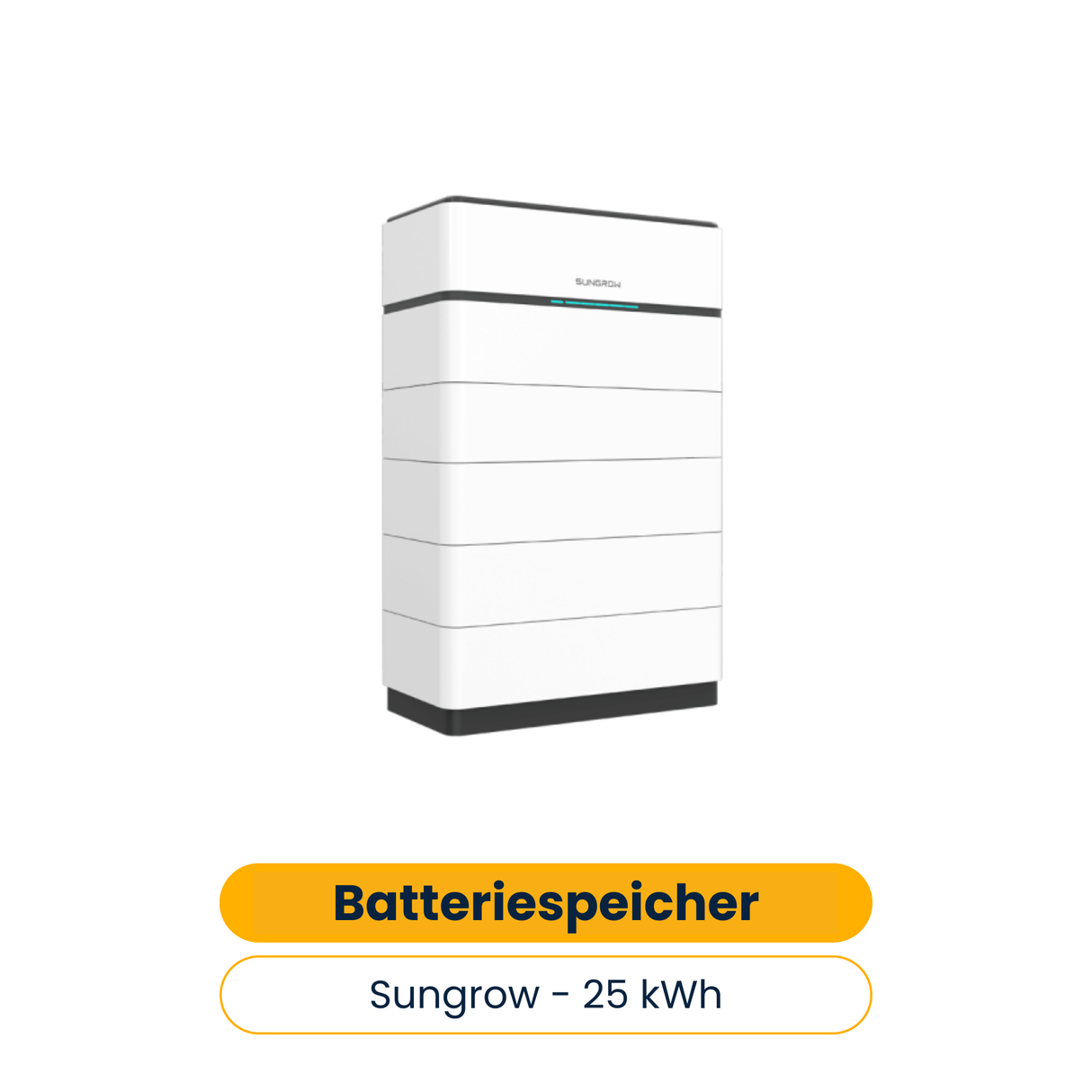 Sungrow Batteriespeicher SBH250 25 kWh (5 Batteriemodule + 1 BMS)