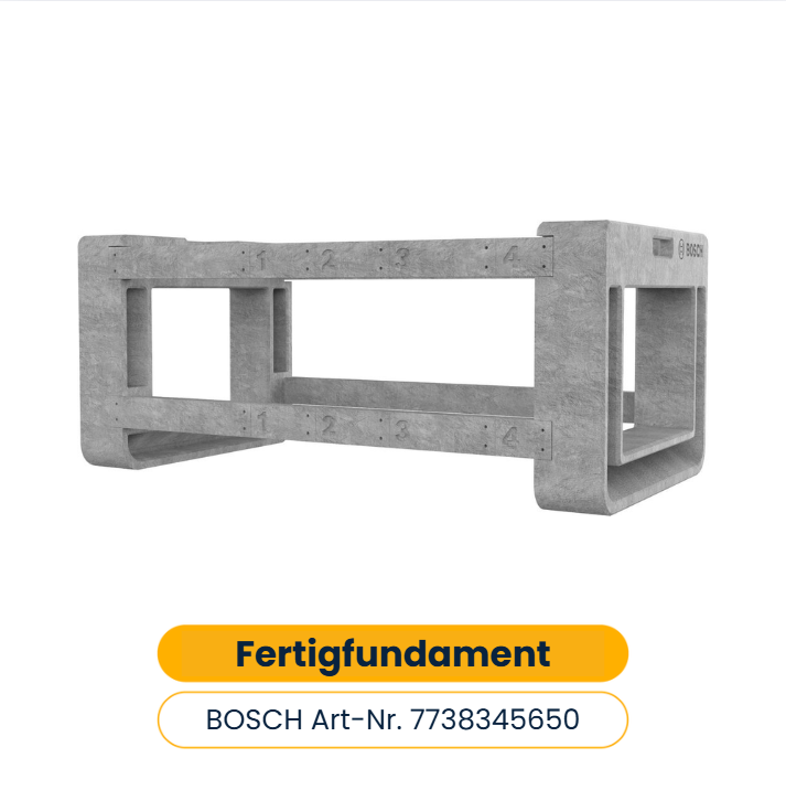 BOSCH Zubehör für Luftwärmepumpen F-HP Fertigfundament für Außeneinheiten (Art-Nr. 7738345650)