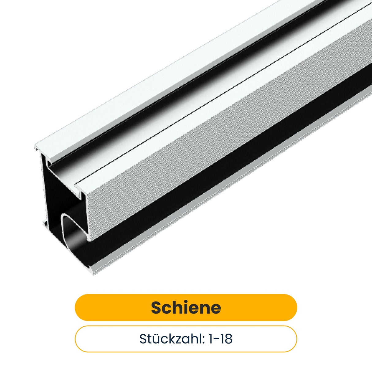 Clenergy | Schiene (Aluminium, 238cm)