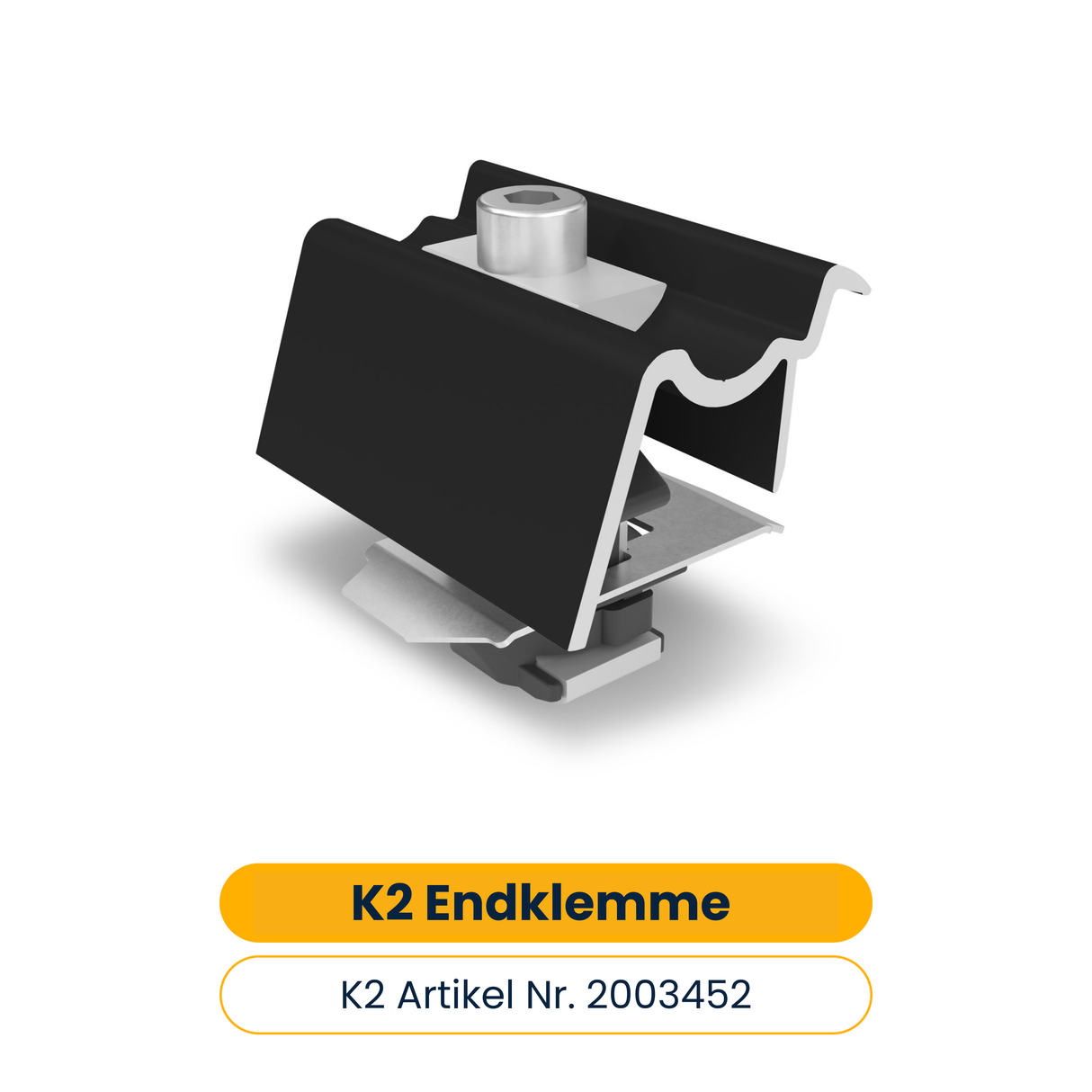 K2 Clamp Endklemme 30-40 Schwarz, Hybrid Art-Nr. K2: 2003452