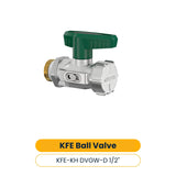 KFE Ball Valve for Potable Water KFE-KH DVGW-D 1/2" (Art.: ART00002223)