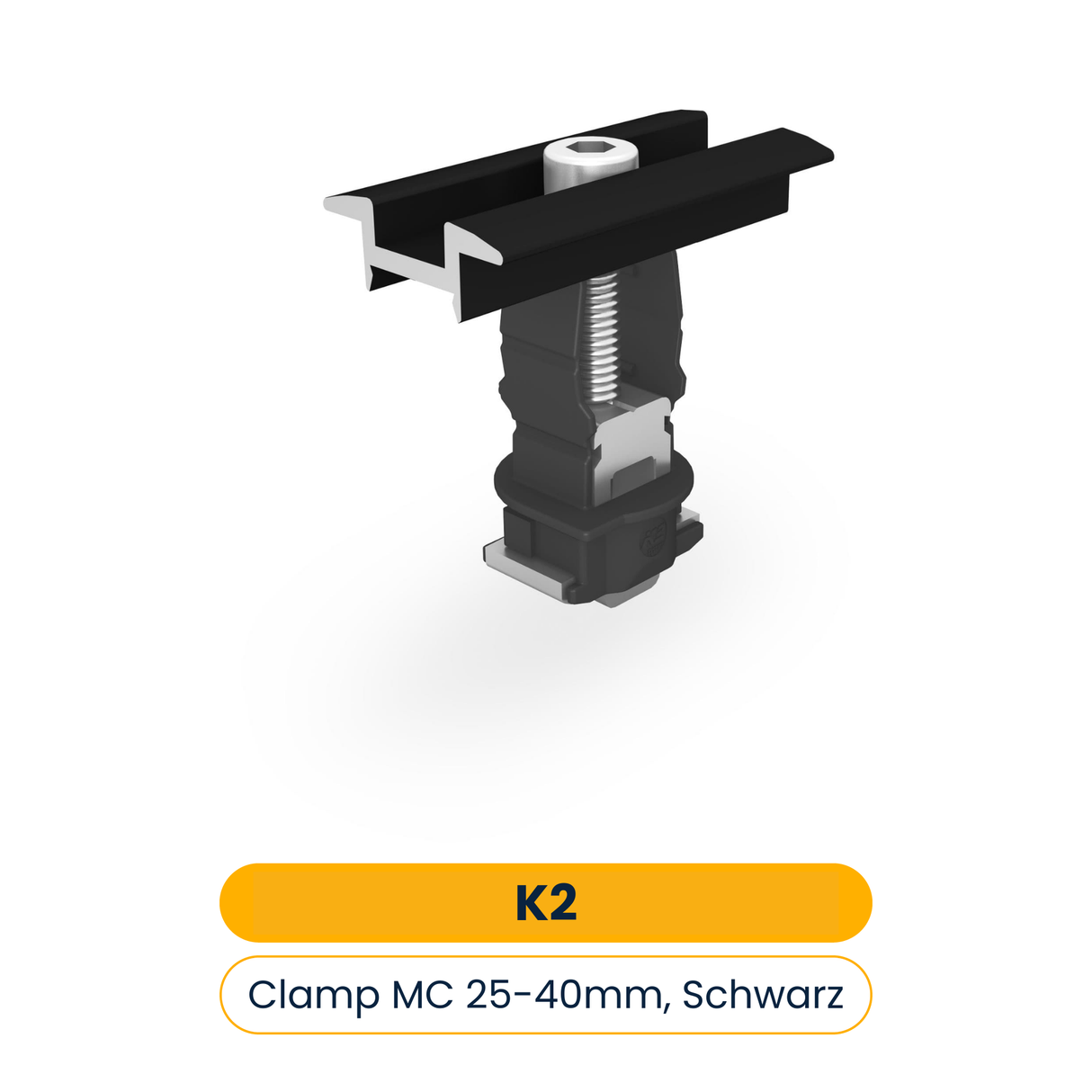 [Neu] K2 Mittelklemme 25-40 mm, Schwarz Art-Nr. K2: 2004148