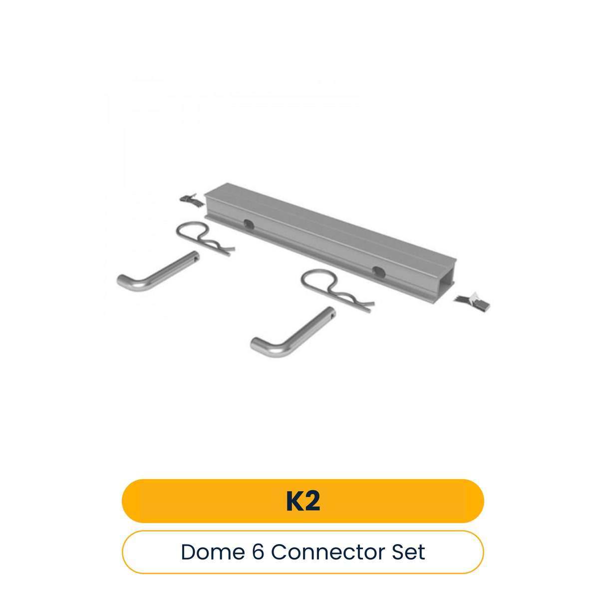 [Neu] K2 Dome 6 Connector Set: Schienenverbinder Set Art-Nr. K2: 2004123