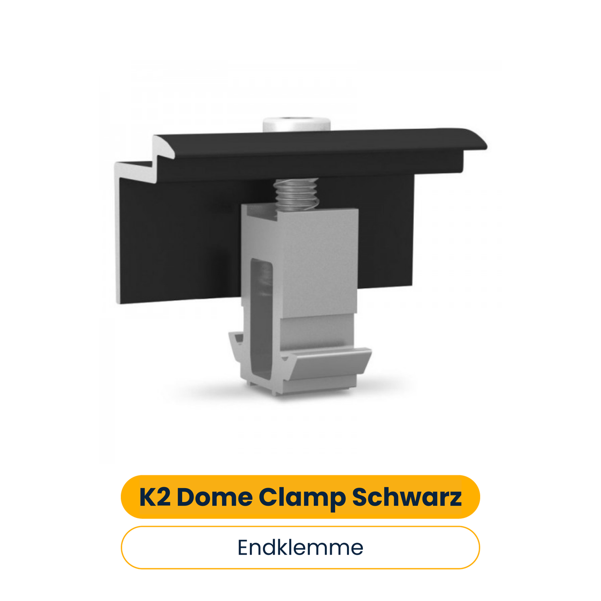 [Neu] K2 Dome Clamp Schwarz: Endklemme 30-50mm Art-Nr. K2: 2002610