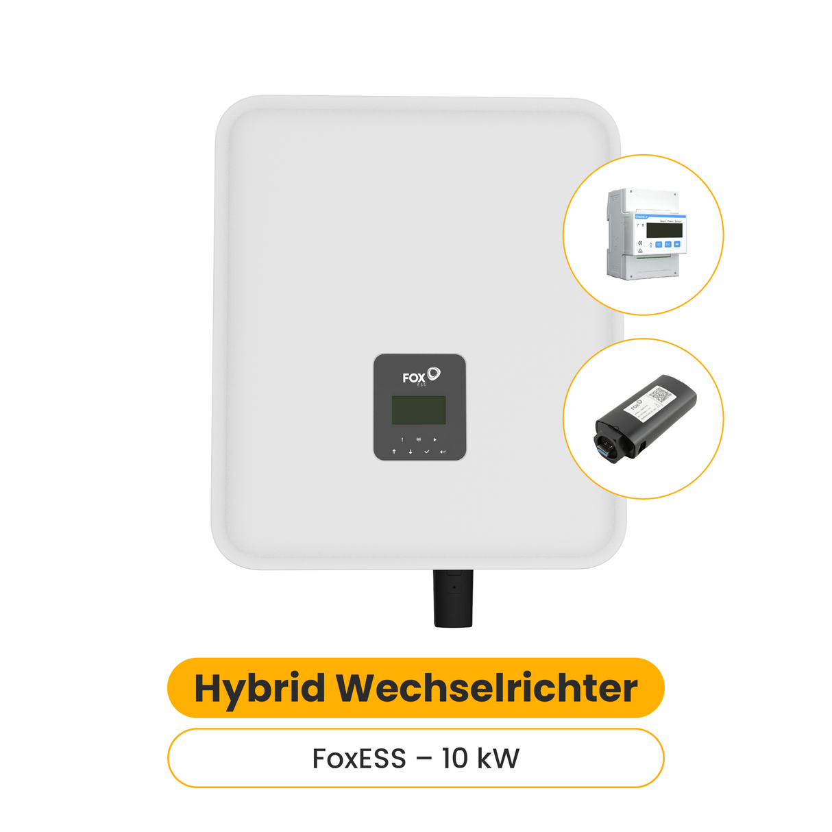 FoxESS H3-10.0-E Hybrid Wechselrichter (inkl. Smartmeter)