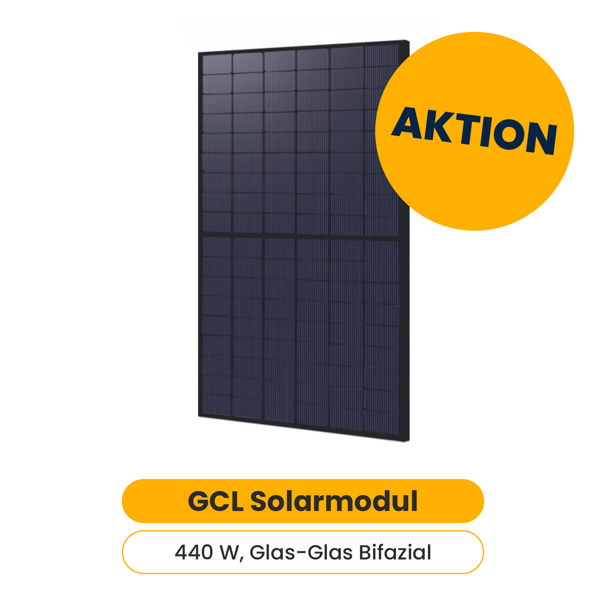 GCL 440W Bifazial, Glas-Glas, Full Black (NT10R/54BGDF)