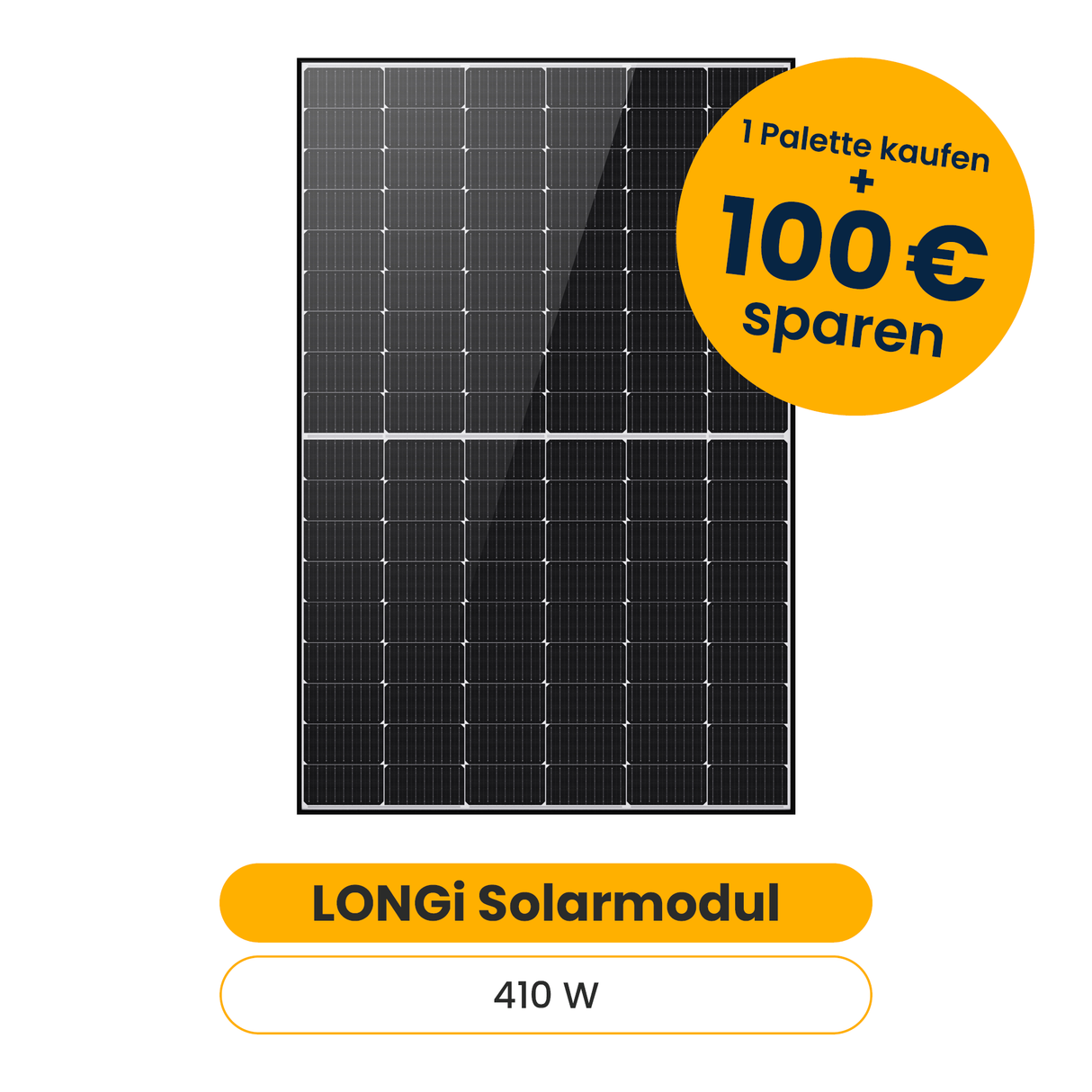 36x LONGi Solarmodul LR5-54HiH 410W