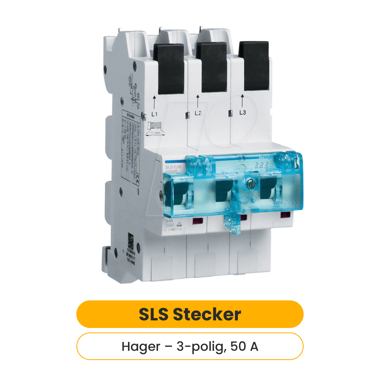 Hager SLS (3-polig, 50A)