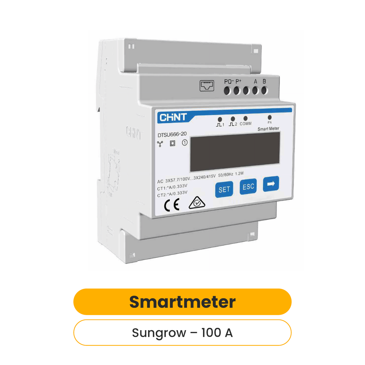 Sungrow Energy Meter DTSU666 100A