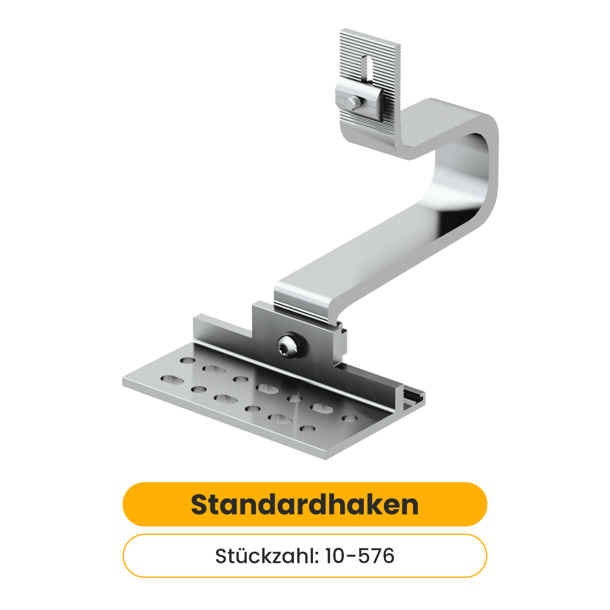Clenergy | Standardhaken Schrägdach