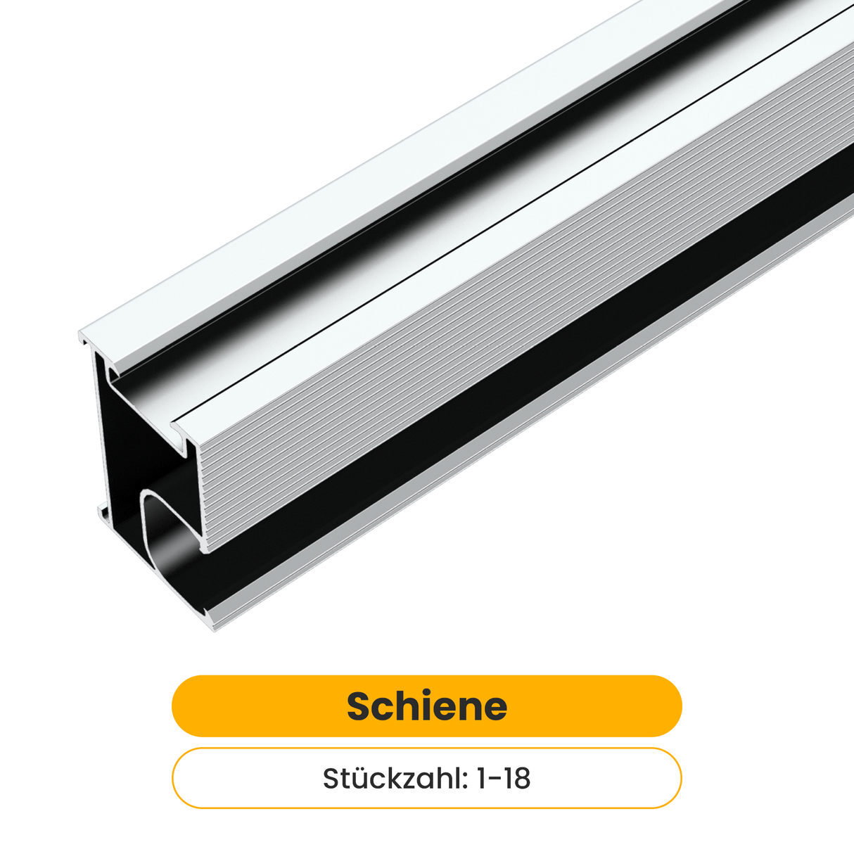 Clenergy | Schiene (Aluminium, 238cm)