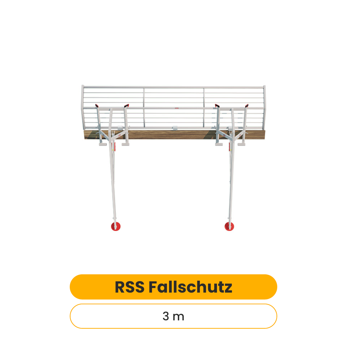 Fallschutzsystem RSS – Steildachsystem (3m)