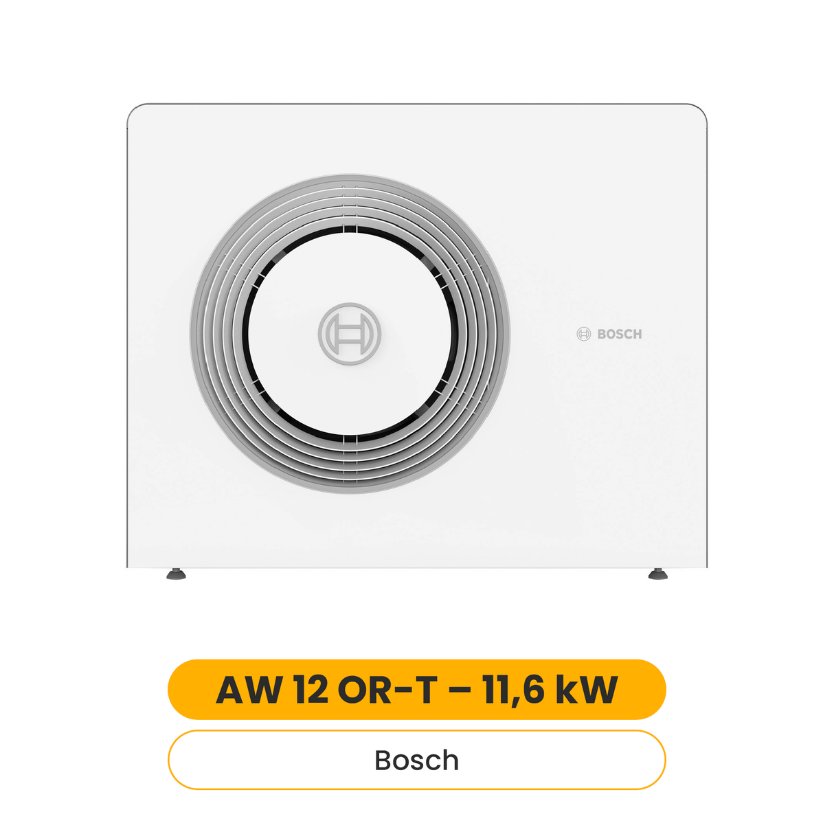 Bosch Compress AW 12 OR-T Monoblock-Außeneinheit, Baureihe CS5800/6800i, 11,6 kW