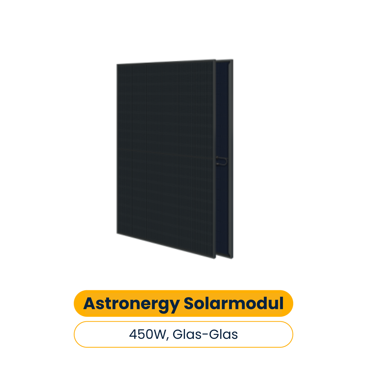 Astronergy 450W Glas-Glas, Fullblack, Bifazial (CHSM54RNs(DG)(BLH)/F_BH)