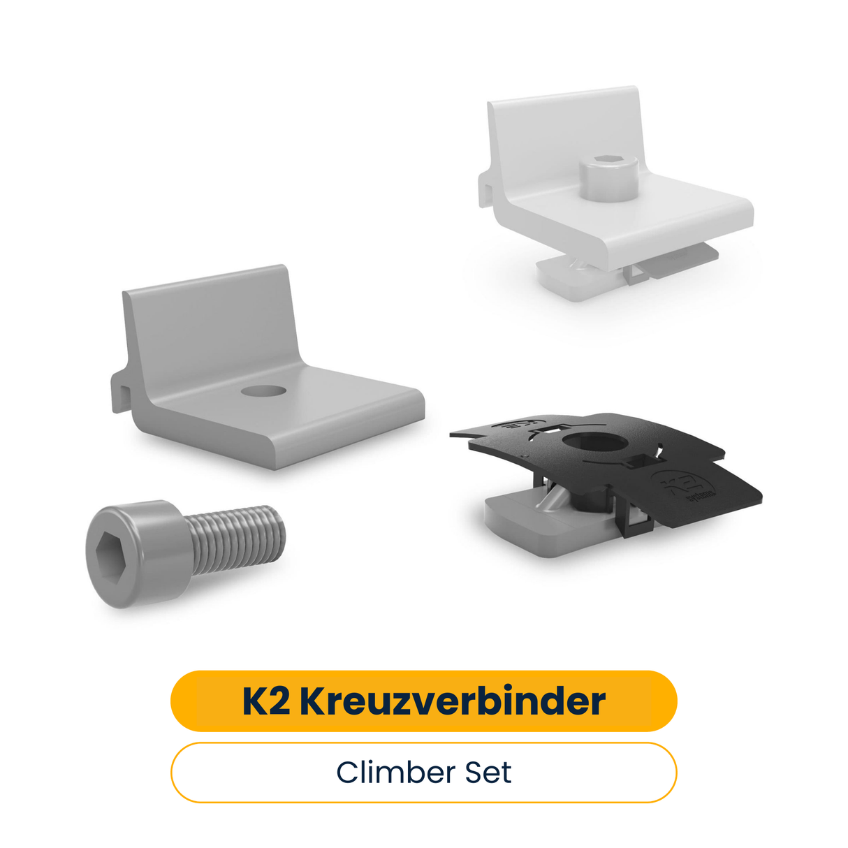 [Neu] K2 Kreuzverbinder: Climber Set inkl. Schraube und Mutter Art-Nr. K2: 2003145