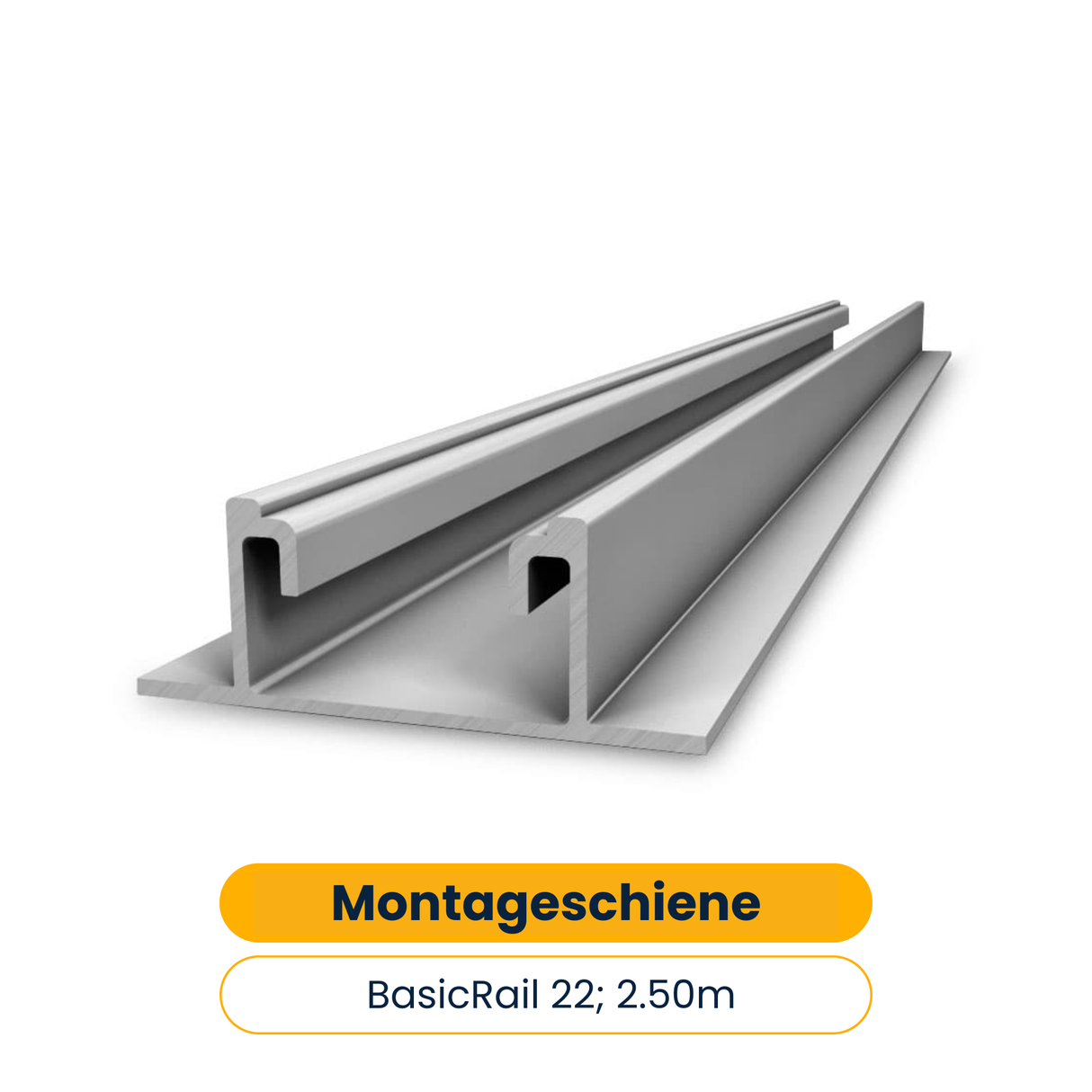 [Neu] K2 Montageschiene BasicRail 22 2,50m Art-Nr K2: 2004125