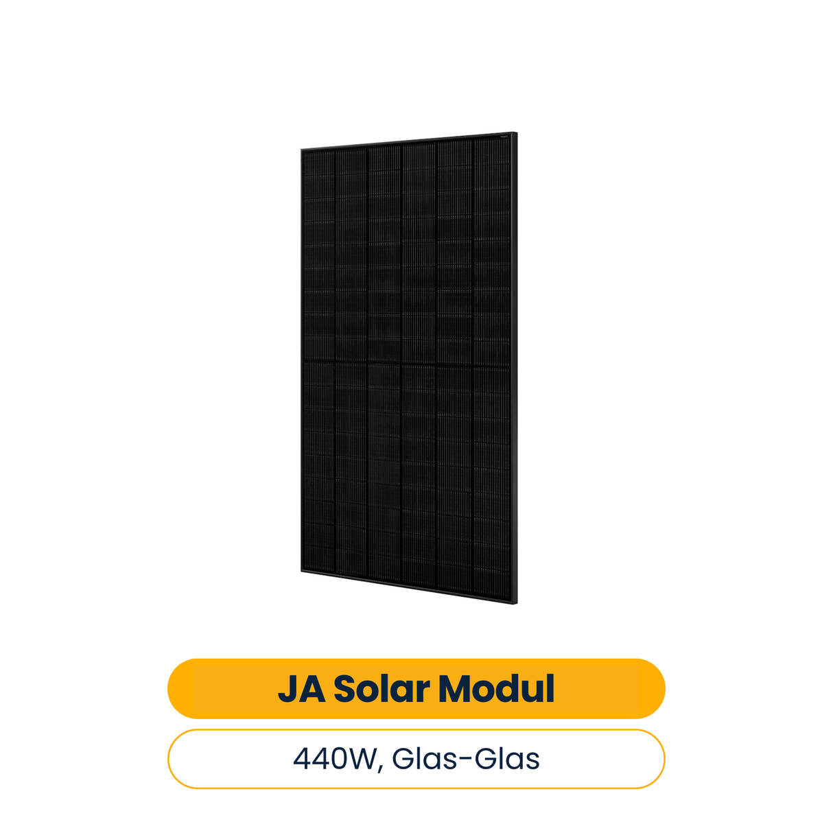 JA Solar 440W Bifazial, Glas-Glas (JAM54D41)