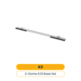 [Neu] K2 S-Dome 6.10 Base Set: vormontiertes Basisschienenset für das S-Dome System Art-Nr. K2: 2003621