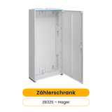 Hager Zählerschrank, zweireihig (ZB32S)