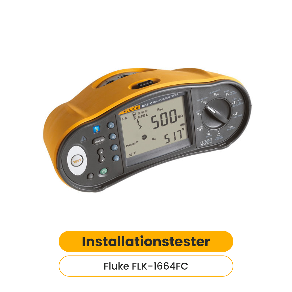 Fluke FLK-1664FC DE Installationstester